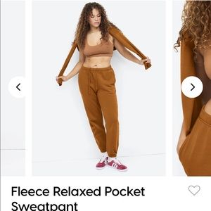 Fleece Relaxed Pocket Sweatpant from Mate